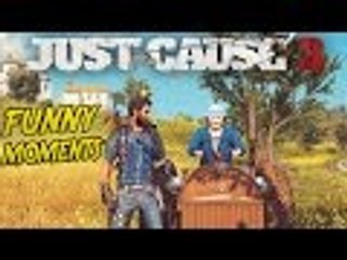 Just Cause 3 Funny Moments - I REALLY WANTED TO HELP !