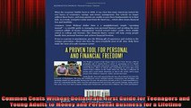 READ book  Common Cents Without Dollar Pain First Guide for Teenagers and Young Adults to Money and Online Free