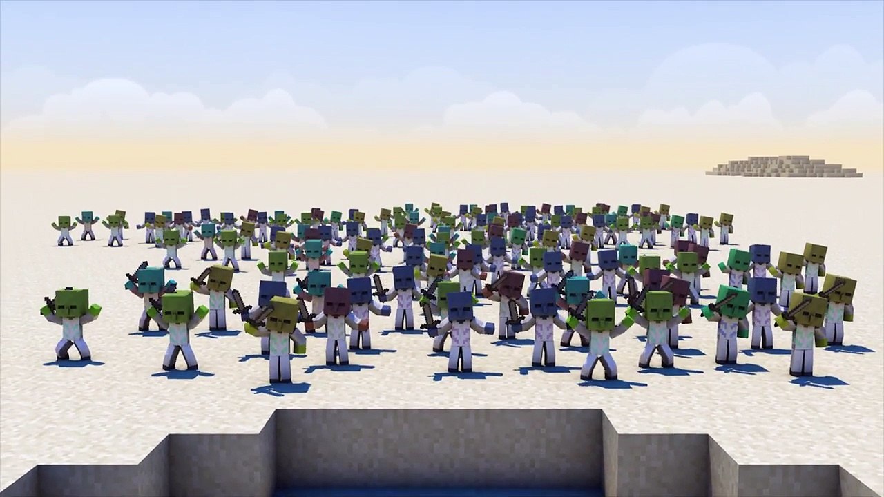 THE END (Minecraft Animation)