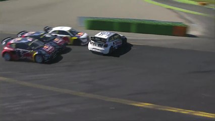 Johan Kristoffersson fait le meilleur premier virage