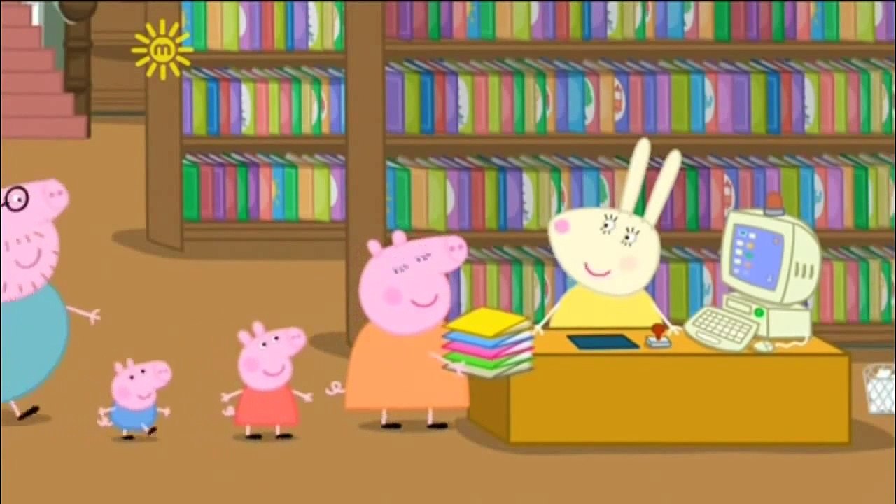 Peppa Pig - The Library (S3 E04)