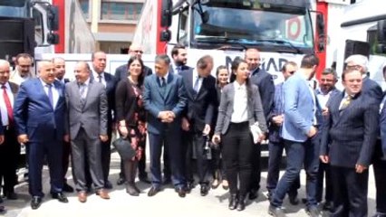 Suriye'ye 11 Tır Gıda Yardımı