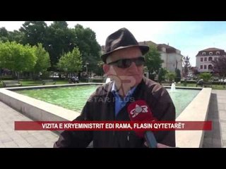 VIZITA E KRYEMINISTRIT EDI RAMA, FLASIN QYTETARËT