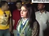 See New Video  What Happened With Qandeel Baloch In PTI Rally