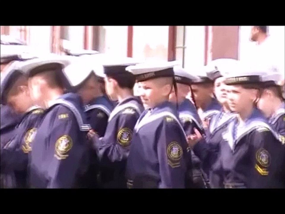 Des enfants futurs soldats de l'empire russe