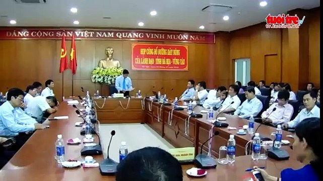 Công bố điện thoại nóng lãnh đạo tỉnh Bà Rịa- Vũng Tàu