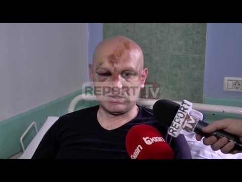 Report TV - Flet nga spitali gazetari i dhunuar Eduart Ilnica