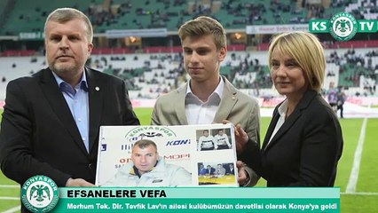 Konyaspor'dan anlamlı hareket!