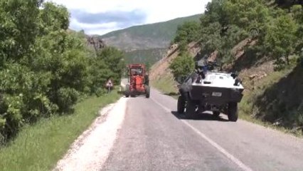 Kontrollü Eyp İnfilak Ettirilen Karayolu Ulaşıma Açıldı