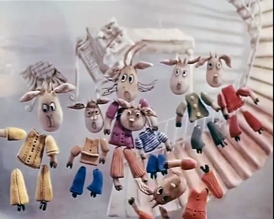 Мультики: Волк и семеро козлят на новый лад