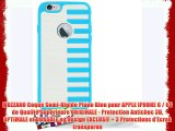 MUZZANO Coque Semi-Rigide Piano Bleu pour APPLE IPHONE 6 / 6S de Qualité Supérieure ORIGINALE