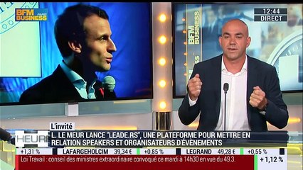 Loïc Le Meur lance Leade.rs, une plateforme pour conférenciers - 10/05