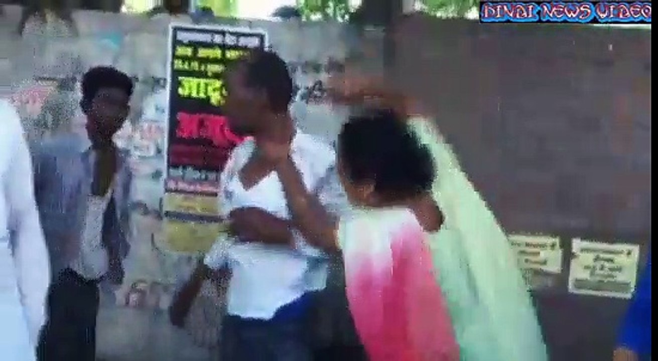 A man beaten up by two ladies