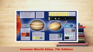 Read  Concise World Atlas 7th Edition Ebook Free