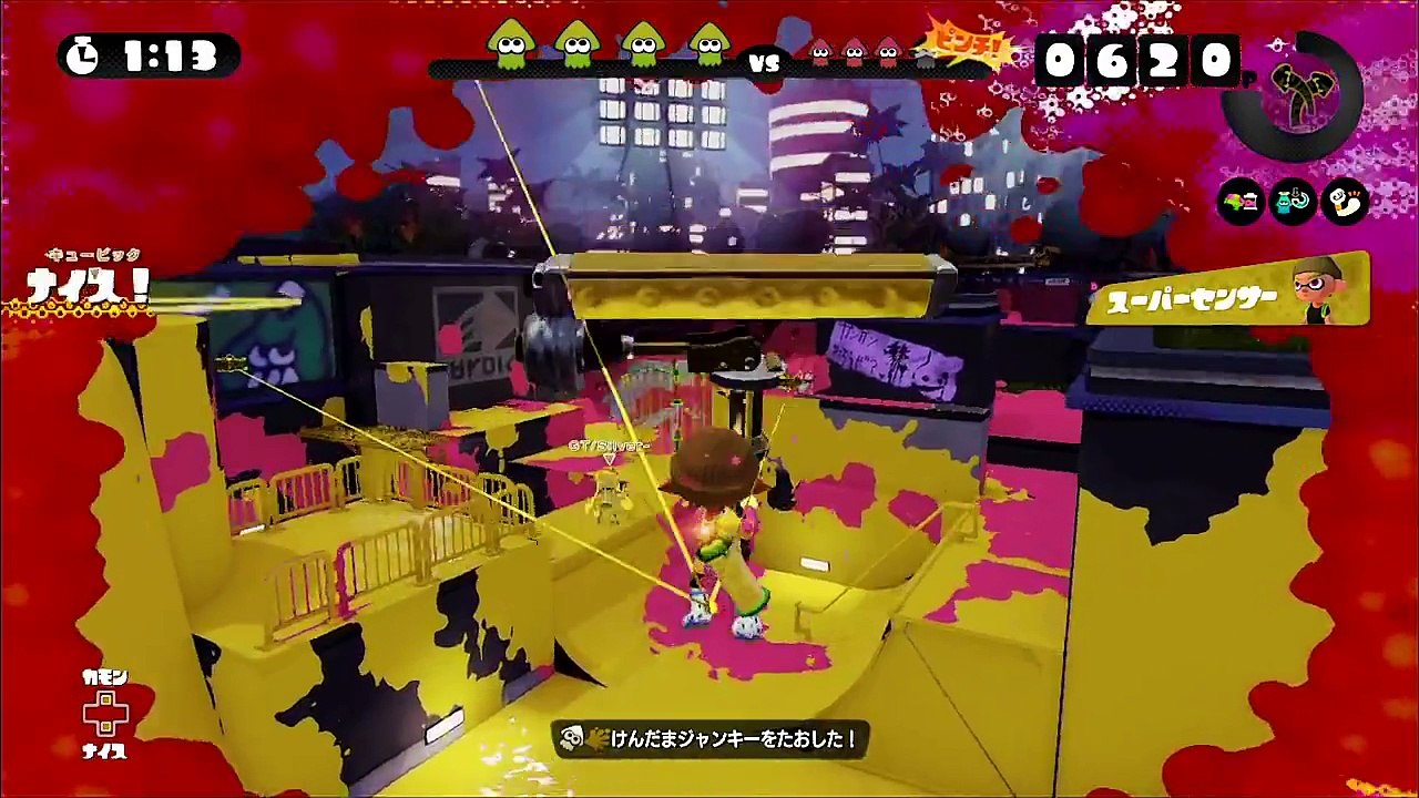 【実況】 ガンガンいかない vs いのちたいせつじゃない 【Splatoon】
