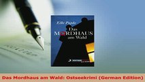PDF  Das Mordhaus am Wald Ostseekrimi German Edition Read Online