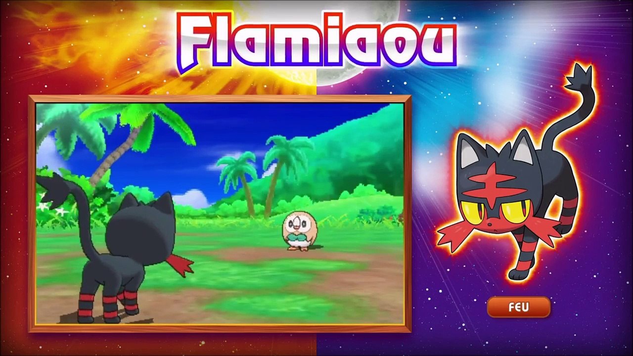 Pokémon Lune - Pokemon Soleil et Lune Starter