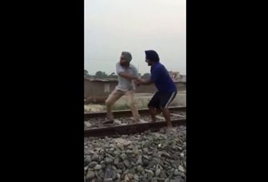 OMG ! Boys On Railway Track Prank-Top Funny Videos-Funny Clips-Top Prank Videos-Top Vines Videos-Viral Video-Funny Fails