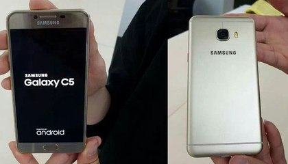 Samsung Galaxy C5 Photo Leak Reveals A Slick Metal Chassis