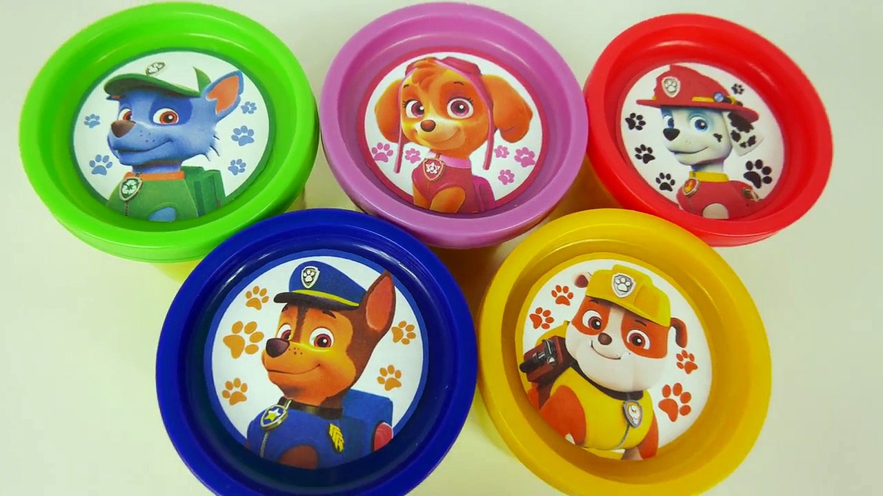 PAW PATROL Play Doh Surprise Eggs Toys for Kids