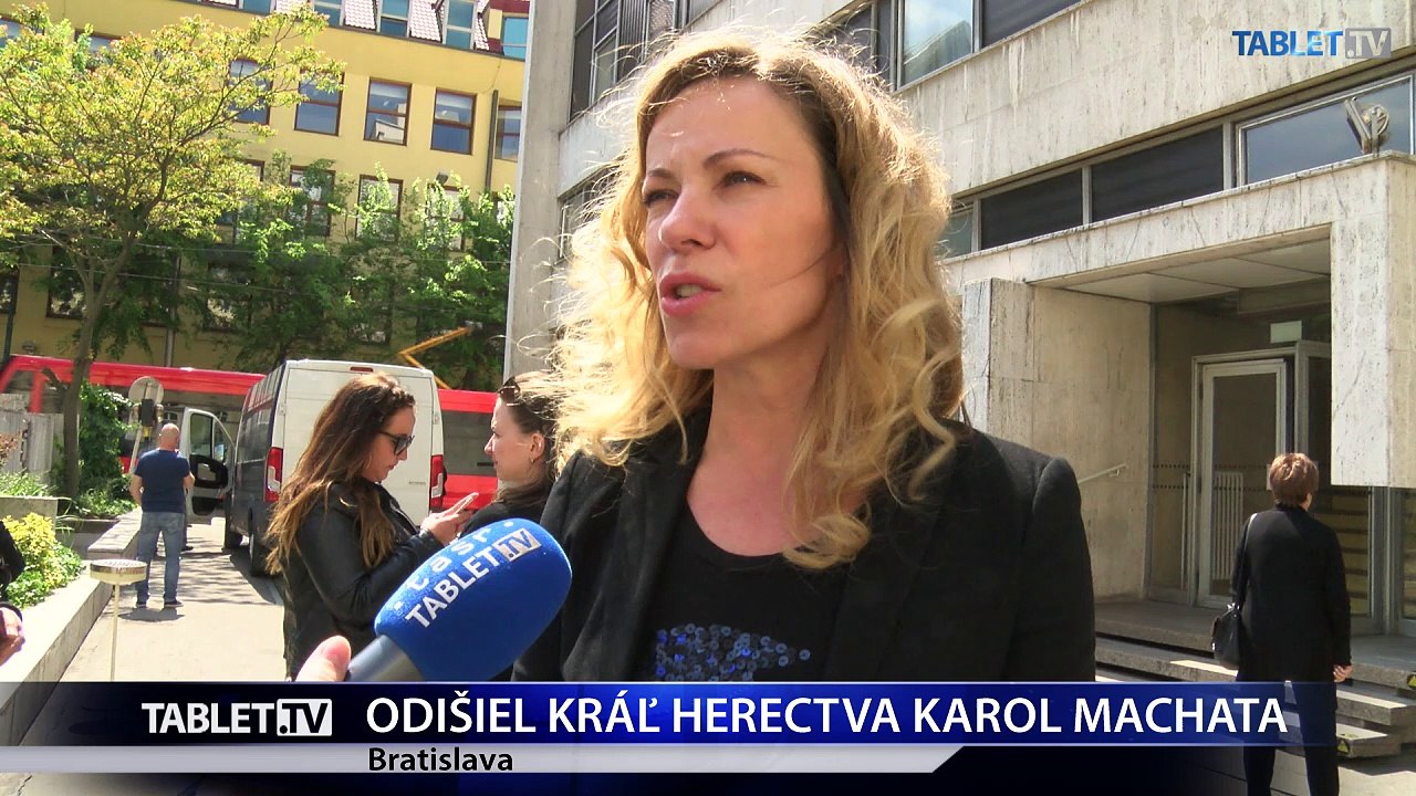 Kolegovia odprevadili Karola Machatu do hereckého neba