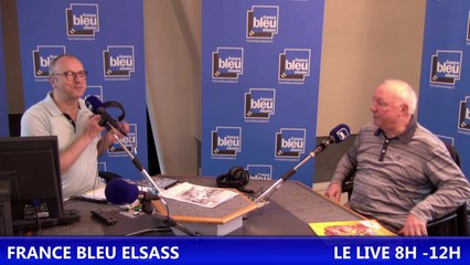 Lucien Fohrer, expert cigogne sur France Bleu Elsass