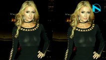 Paris Hilton leaves her inners home