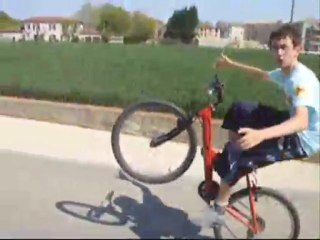stunt en vélo
