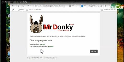 how to make your own ptc websit