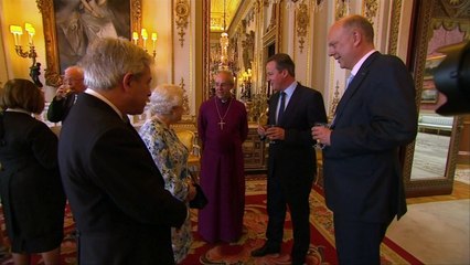 Cameron caught on camera boasting to queen