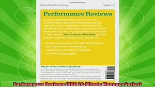 best book  Performance Reviews HBR 20Minute Manager Series