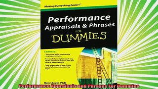 new book  Performance Appraisals and Phrases For Dummies