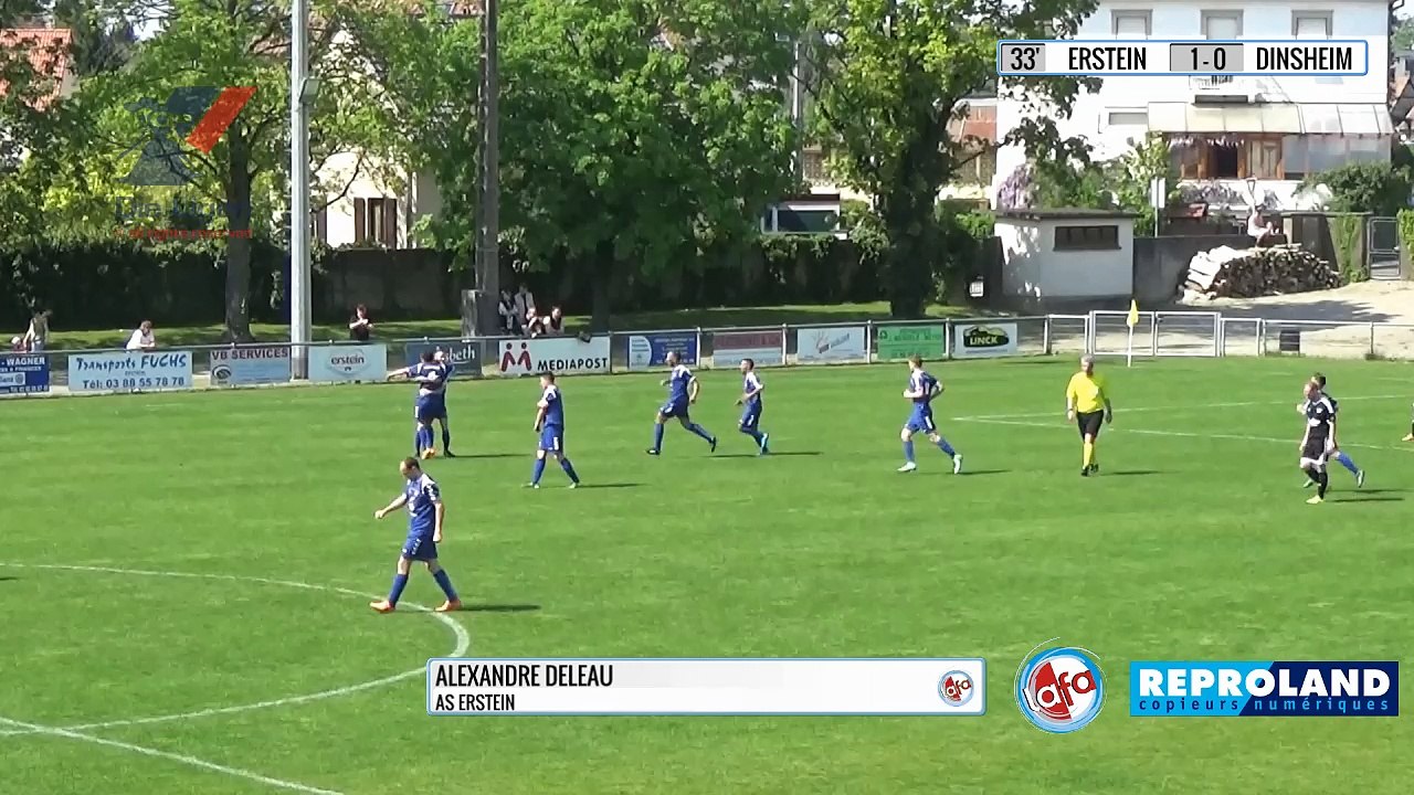 Résumé AS Erstein - SC Dinsheim (Alsace)