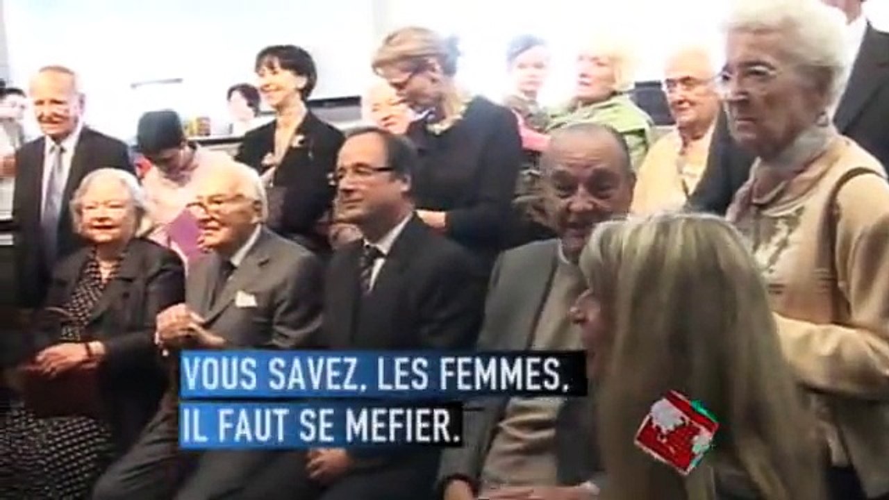 Jacques Chirac gaulé par Bernadette - Le Petit Journal