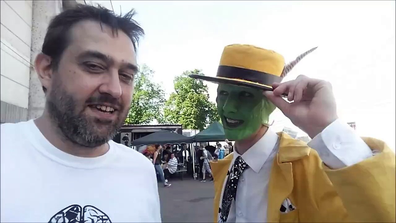 Le Mask au Digital Game Manga Show à Strasbourg avec le Prof Djack