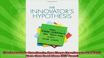new book  The Innovators Hypothesis How Cheap Experiments Are Worth More than Good Ideas MIT