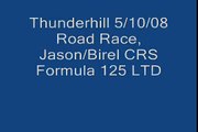 Thunderhill Road Race Kart Birel ICC (wrong gearing was 19/22)  first time on this track.