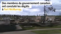 Les autorités canadiennes constatent les dégâts à FortMcMurray