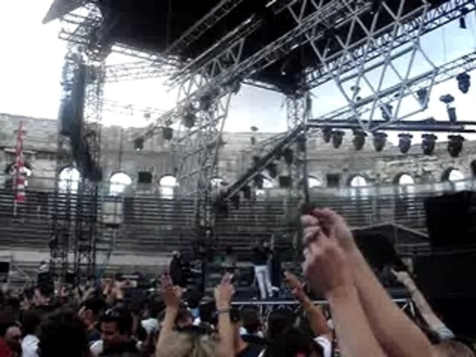 Première partie Cassius - Daft Punk @ Nîmes
