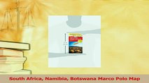 Download  South Africa Namibia Botswana Marco Polo Map Ebook Online