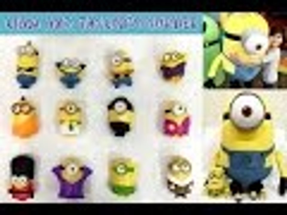 Minions Movie 2015 McDonalds Happy Meal Toys (Full Set) | Unboxing | Liam and Taylor's Corner