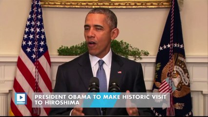 Obama to Be First Sitting President to Visit Hiroshima