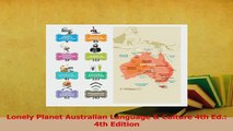 Download  Lonely Planet Australian Language  Culture 4th Ed 4th Edition PDF Free