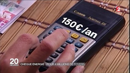 Le chèque-énergie lancé dès 2018