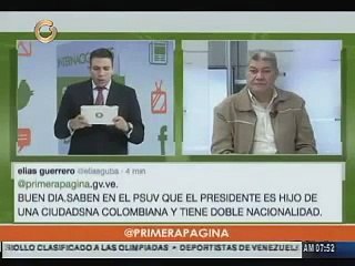 Así respondió este diputado del oficialismo sobre la nacionalidad de Nicolás Maduro