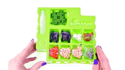 Qixels Martial Arts Kit - Pixel Cube Toy Character Creator New DCTC Toy Review 2016