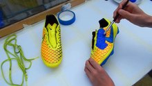 PAINTING MY OLD NIKE MAGISTA ONDAS!