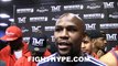 FLOYD MAYWEATHER CONFIRMS CONOR MCGREGOR FIGHT IS POSSIBLE_ _IT MAY NOT BE A RUMOR_