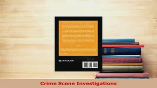Download  Crime Scene Investigations Free Books