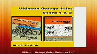 READ book  Ultimate Garage Sales Volumes 1  2 Online Free